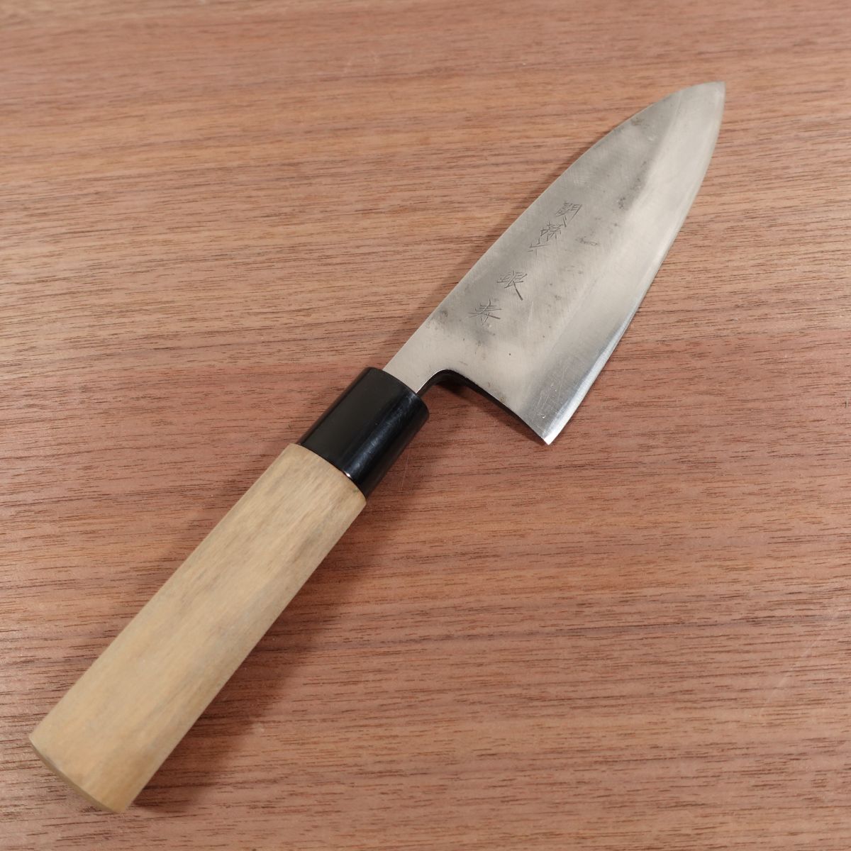 Seki Magoroku Deba Knife, Sharpened, Ginju, Carbon Steel, Single Bevel, 155mm