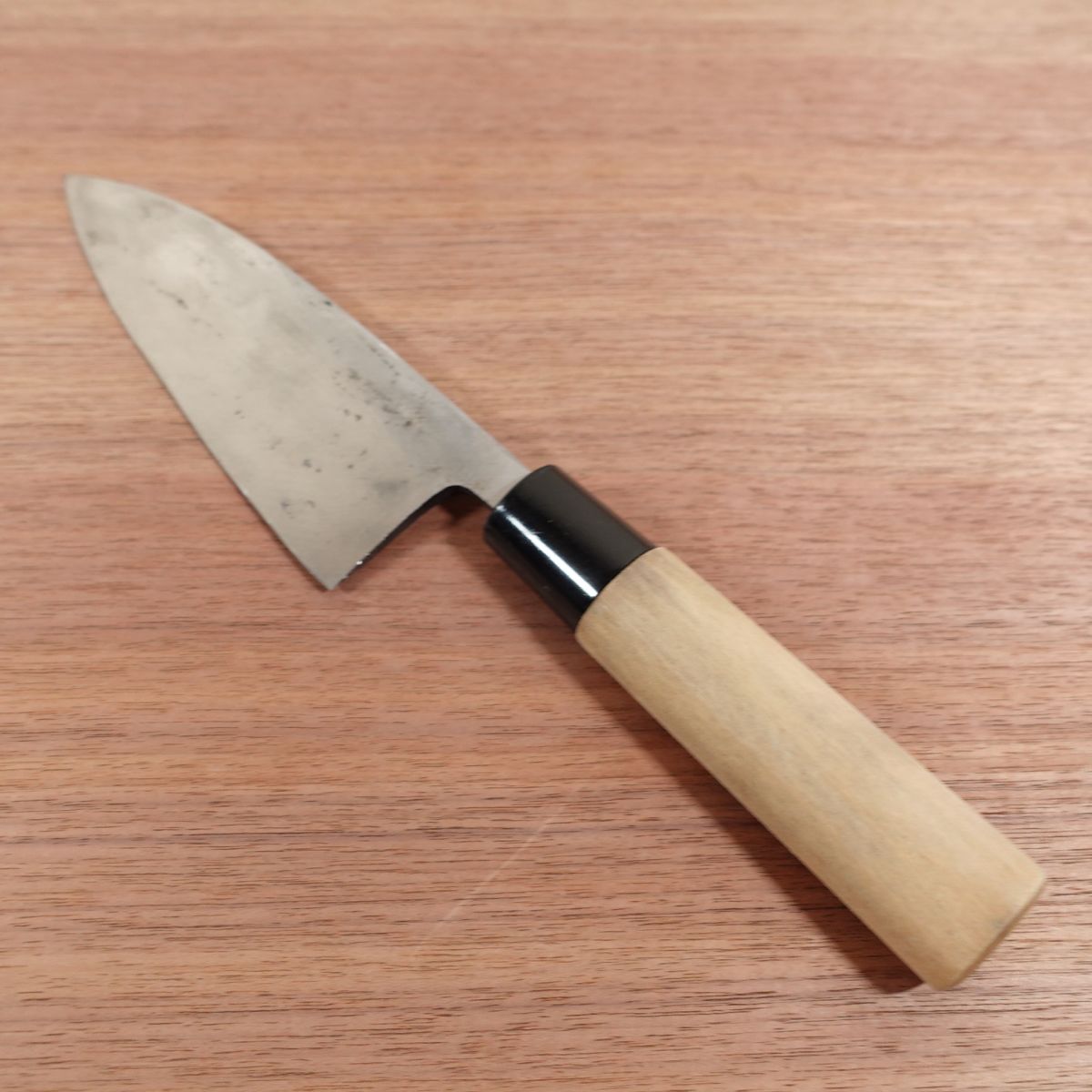 Seki Magoroku Deba Knife, Sharpened, Ginju, Carbon Steel, Single Bevel, 155mm