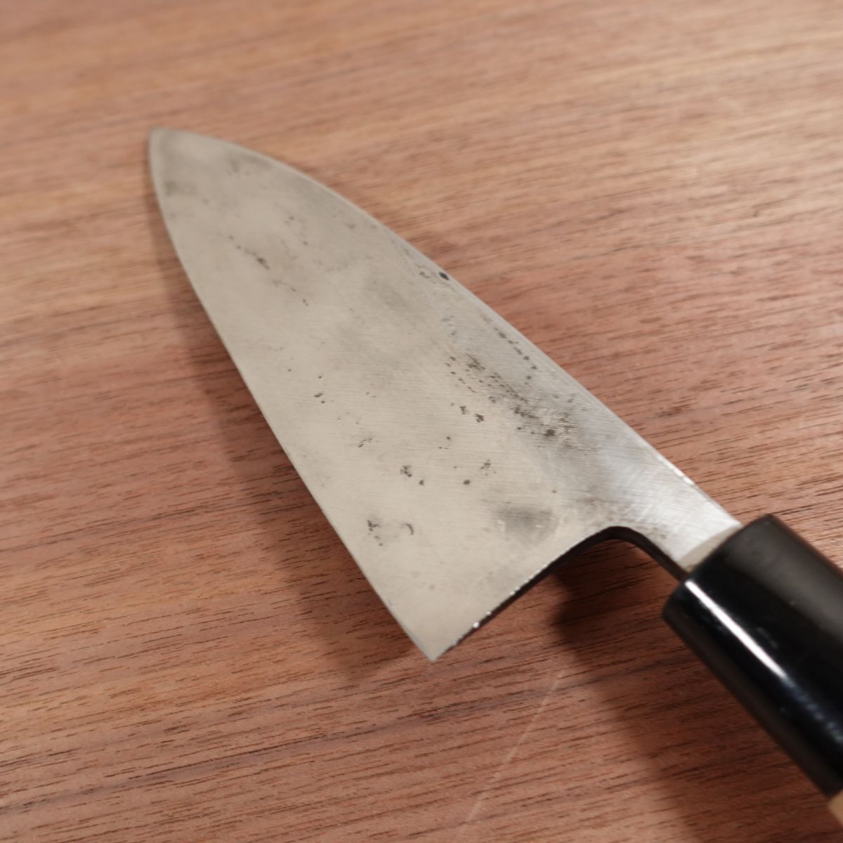 Seki Magoroku Deba Knife, Sharpened, Ginju, Carbon Steel, Single Bevel, 155mm