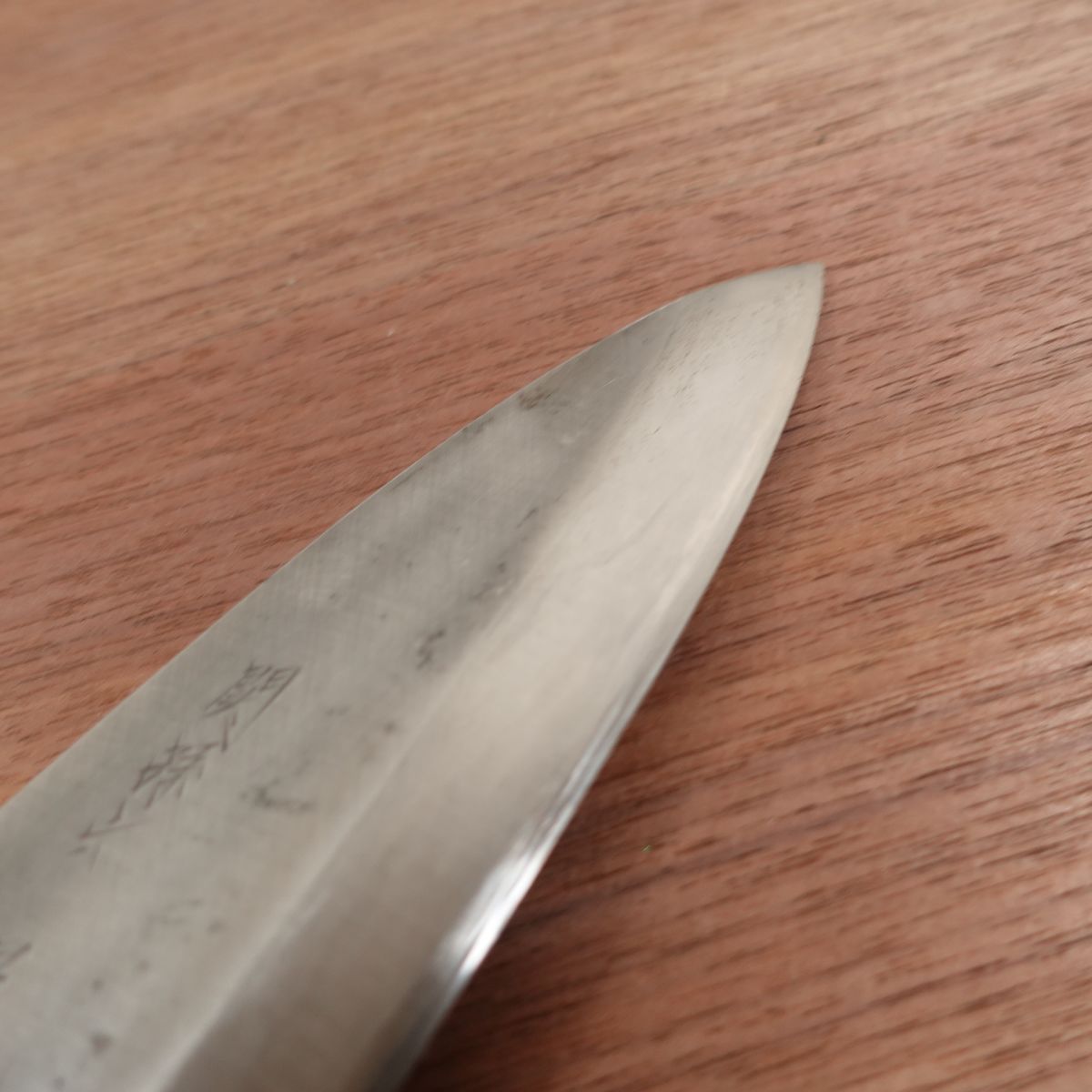 Seki Magoroku Deba Knife, Sharpened, Ginju, Carbon Steel, Single Bevel, 155mm