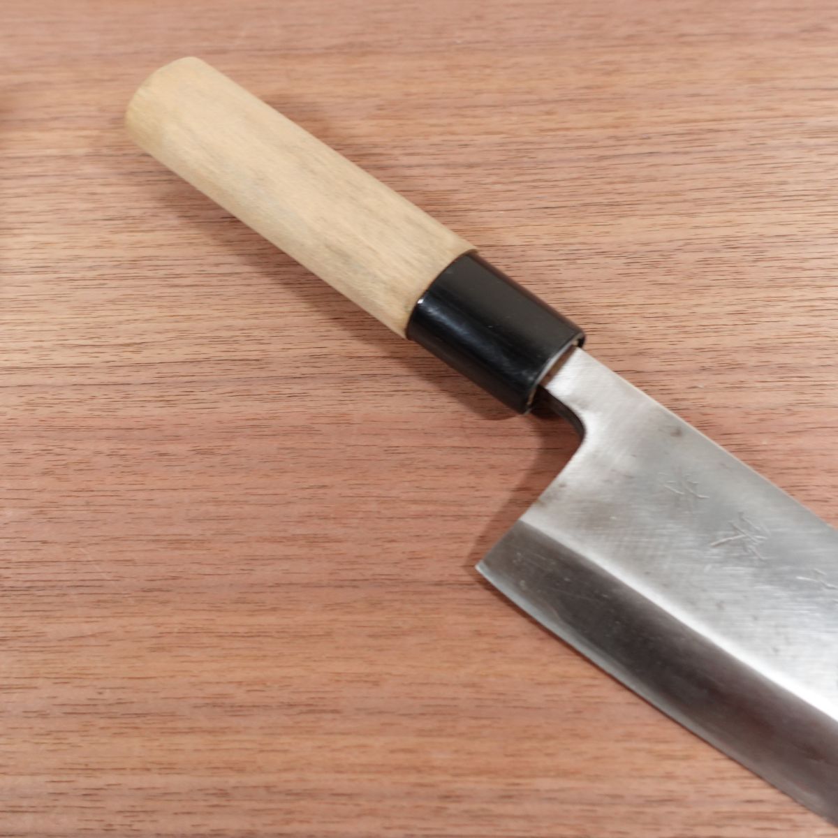 Seki Magoroku Deba Knife, Sharpened, Ginju, Carbon Steel, Single Bevel, 155mm