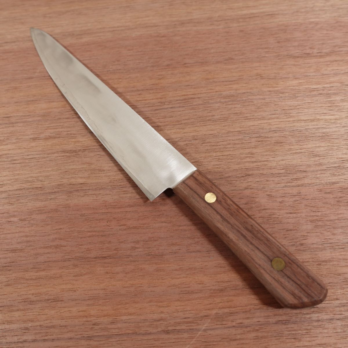Doi Masaru Gyuto Knife, Sharpened, Minamoto Masamori, Laminated Carbon Steel, All-Purpose Knife, Graduated Blade, 215mm