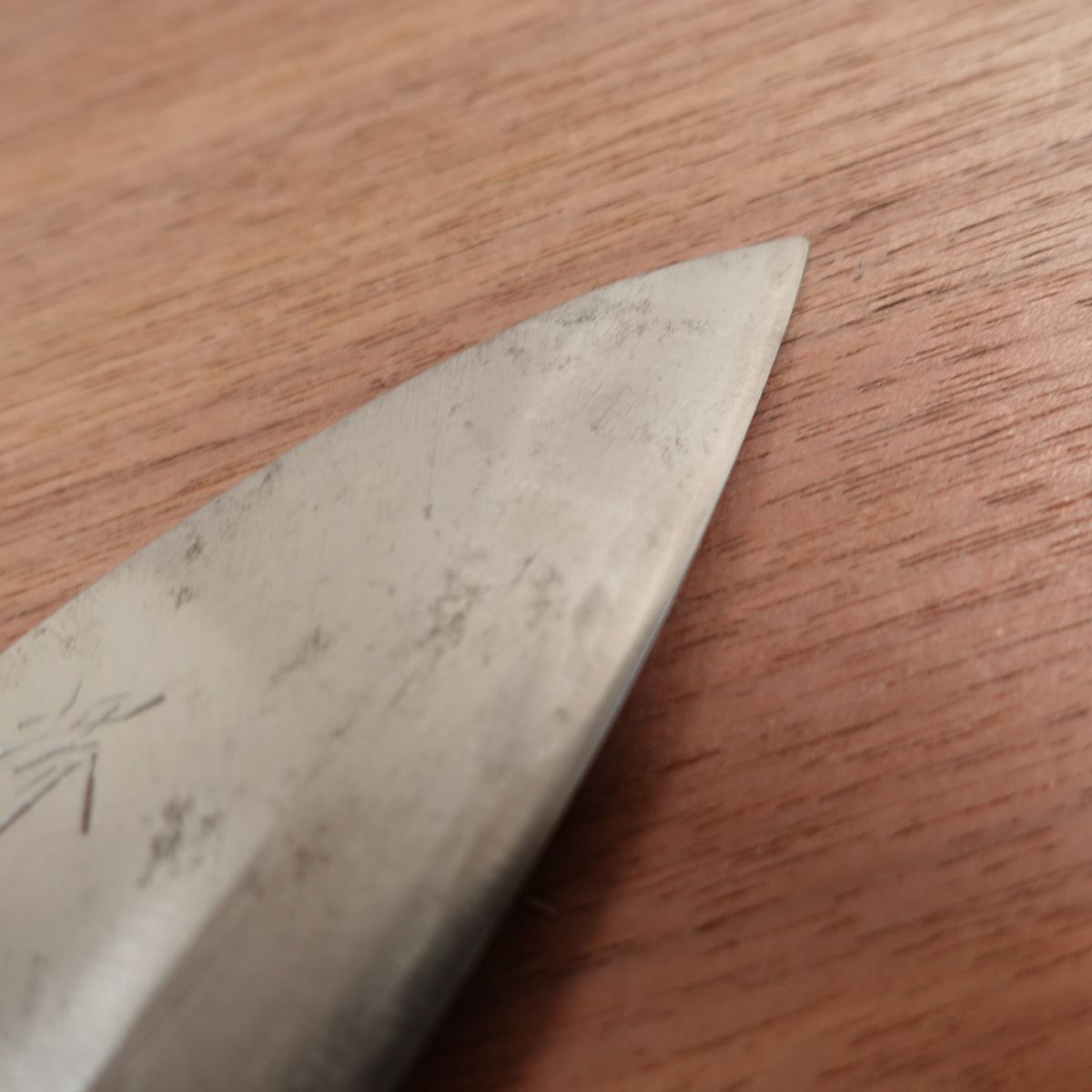 Sakai Shugaku Deba Knife, Sharpened, Carbon Steel, Single Bevel, 150mm