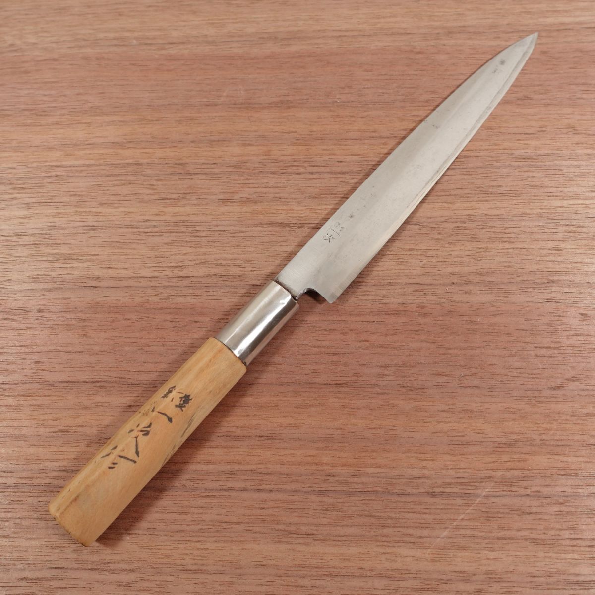 Ichiji Yanagiba Knife, Sharpened, Sashimi Knife, Carbon Steel, Single Bevel, Made by Ichiji, 210mm