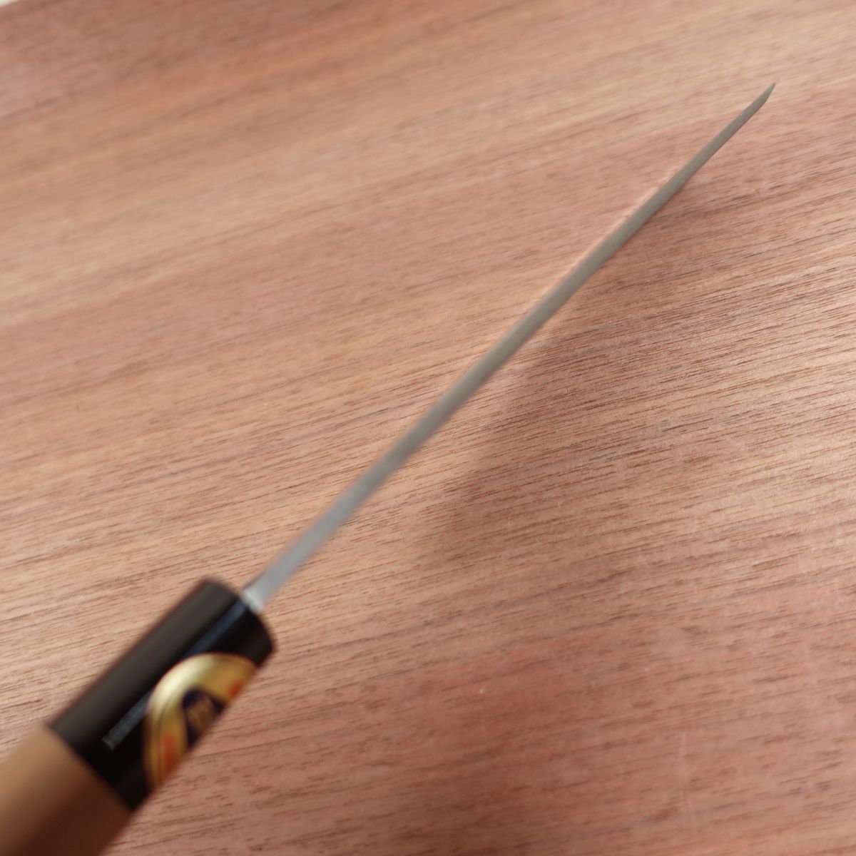 Traditional Craft Usuba Knife, Sharpened, Genuine Steel Forge-Forged, Single Bevel, Vegetable Knife, Handmade, Boxed, Nearly Unused Stored Item, 190mm