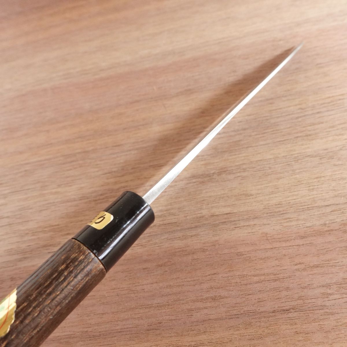 Echizen Wa-Santoku Knife, Sharpened, Damascus, All-Purpose Knife, Unused Stored Item, Boxed, 175mm