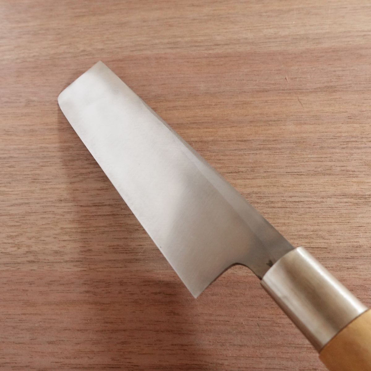 Sakai Tadayoshi Usuba Knife, Sharpened, Single Bevel, Carbon Steel, Nakiri, Sakai Tadayoshi, Unused Stored Item, Boxed, 170mm