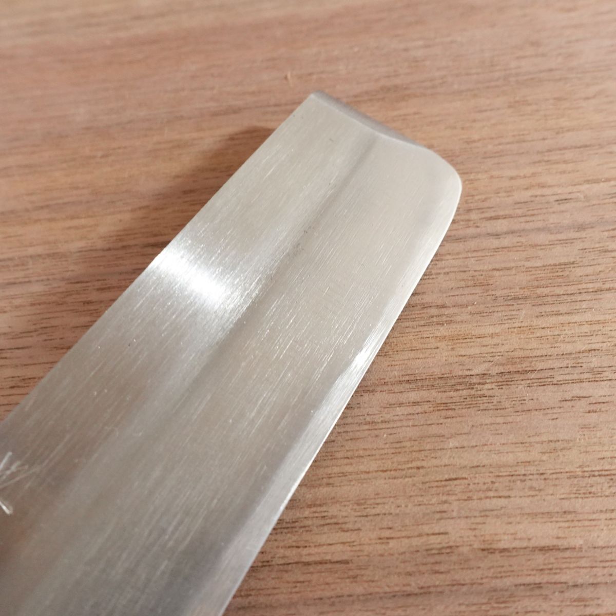 Sakai Tadayoshi Usuba Knife, Sharpened, Single Bevel, Carbon Steel, Nakiri, Sakai Tadayoshi, Unused Stored Item, Boxed, 170mm
