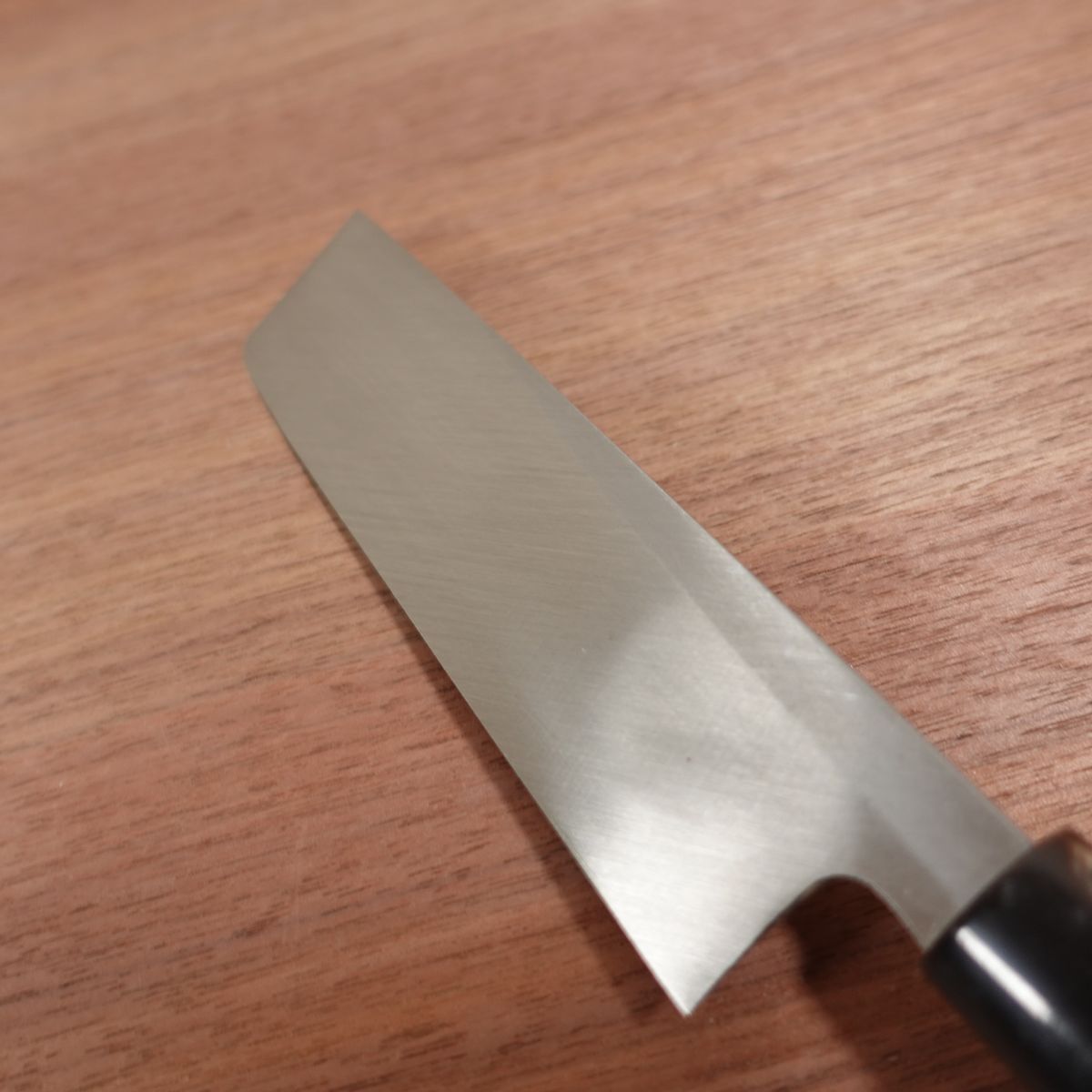Sakai Ichiji Usuba Knife, Sharpened, Water Buffalo Handle, Ichiji Betsusaku, Single Bevel, Boxed, Unused Stored Item, 165mm