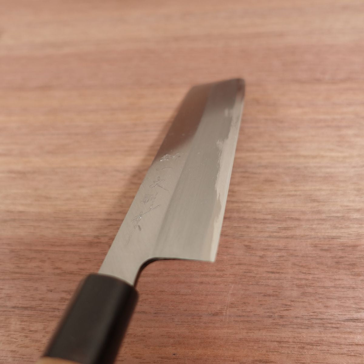 Sakai Ichiji Usuba Knife, Sharpened, Water Buffalo Handle, Ichiji Betsusaku, Single Bevel, Boxed, Unused Stored Item, 165mm