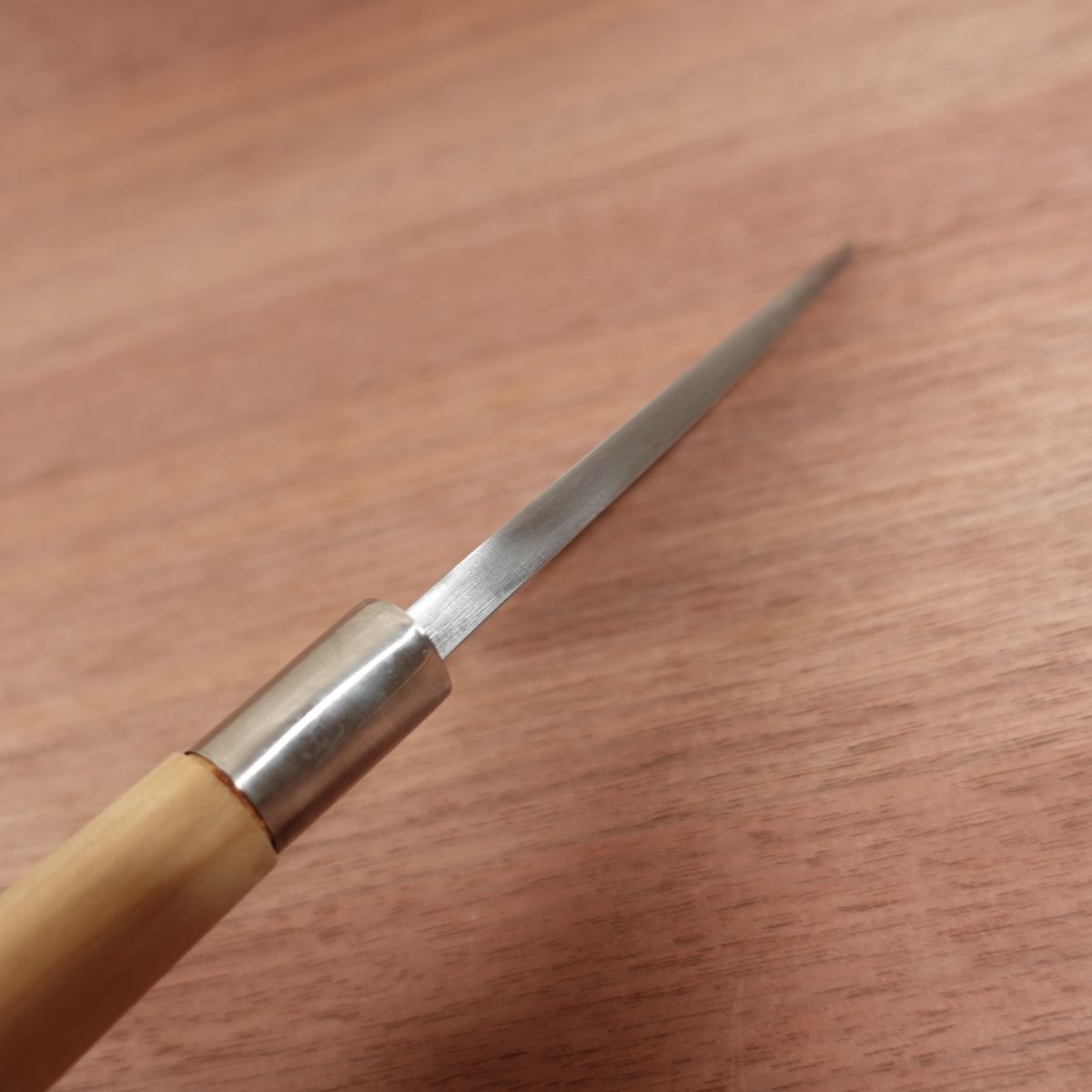 Sakai Masashige Deba Knife, Sharpened, Yasuki Steel, Hon-Tanren, Sakai Masashige Saku, Boxed, 135mm