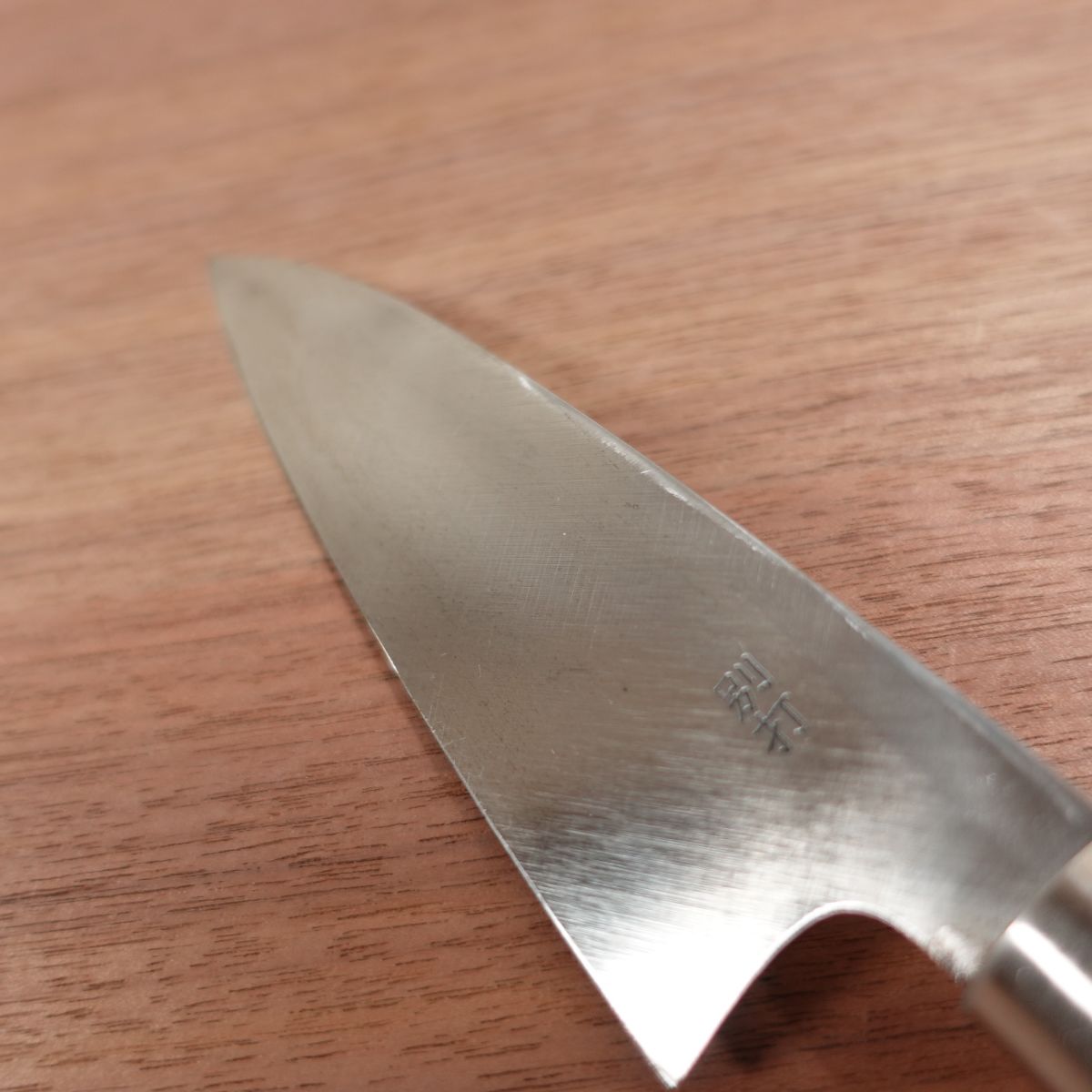 Sakai Masashige Funayuki Knife, Sharpened, Slim Deba Knife, Betsuuchi, Sakai Hamono Sticker, Boxed, Nearly Unused Stored Item, 150mm