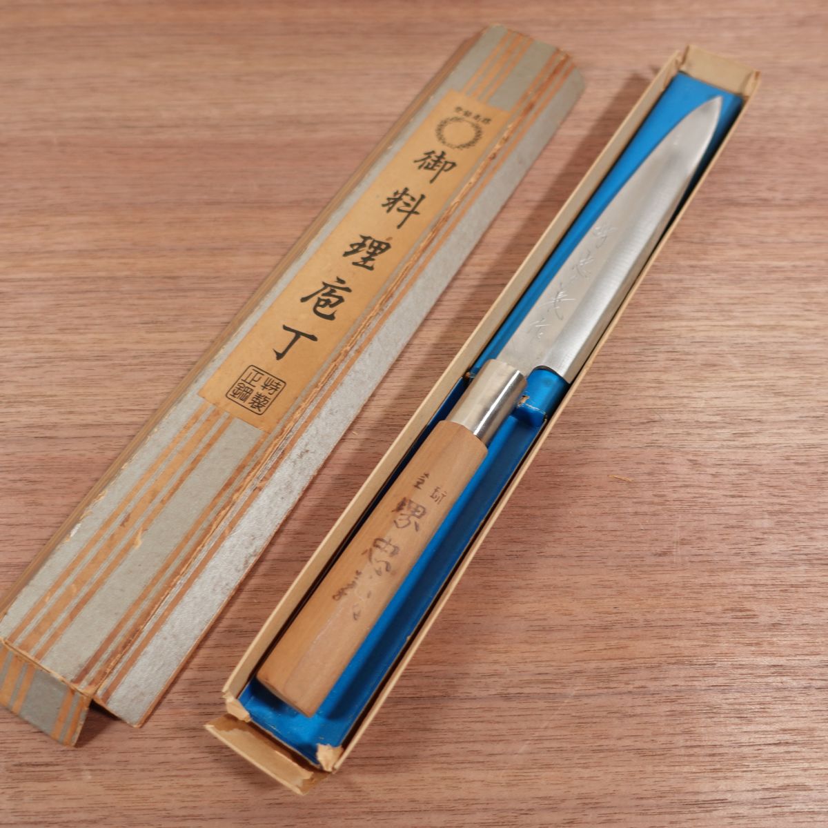 Sakai Tadayoshi Yanagiba Knife, Sharpened, Sakai Tadayoshi Saku, Sashimi Knife, Nearly Unused Stored Item, Boxed, 175mm