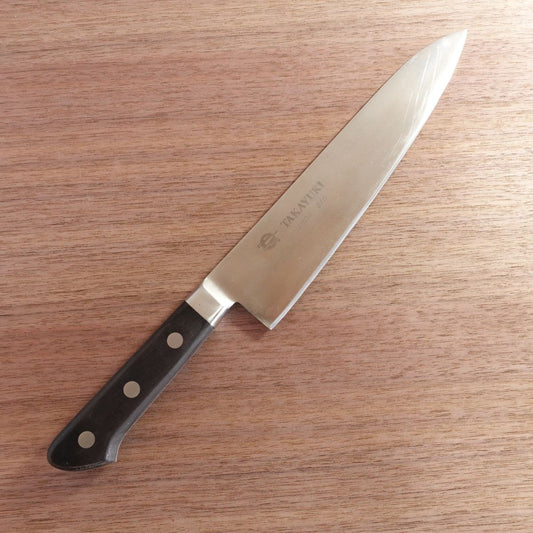 Sakai Takayuki Gyuto Knife, Sharpened, Stainless Steel, INOX Takayuki, 210mm