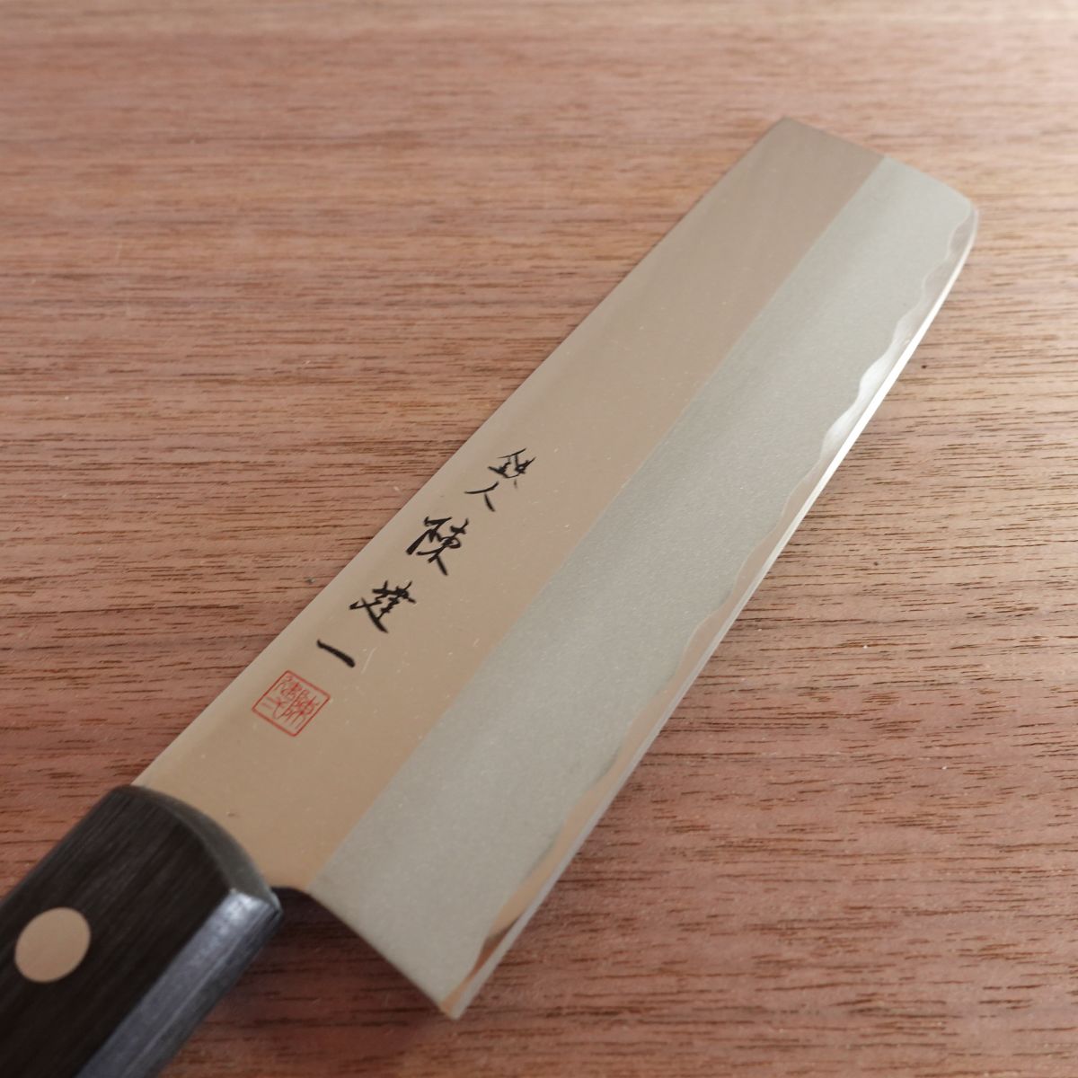 Chen Kenichi Nakiri Knife, Stainless Steel Vegetable Knife, Unused Stored Item, 160mm