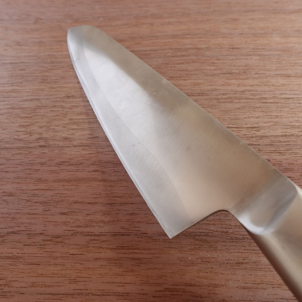 Prosper Santoku Knife, Sharpened, All Stainless Steel, All-Purpose Knife, 165mm