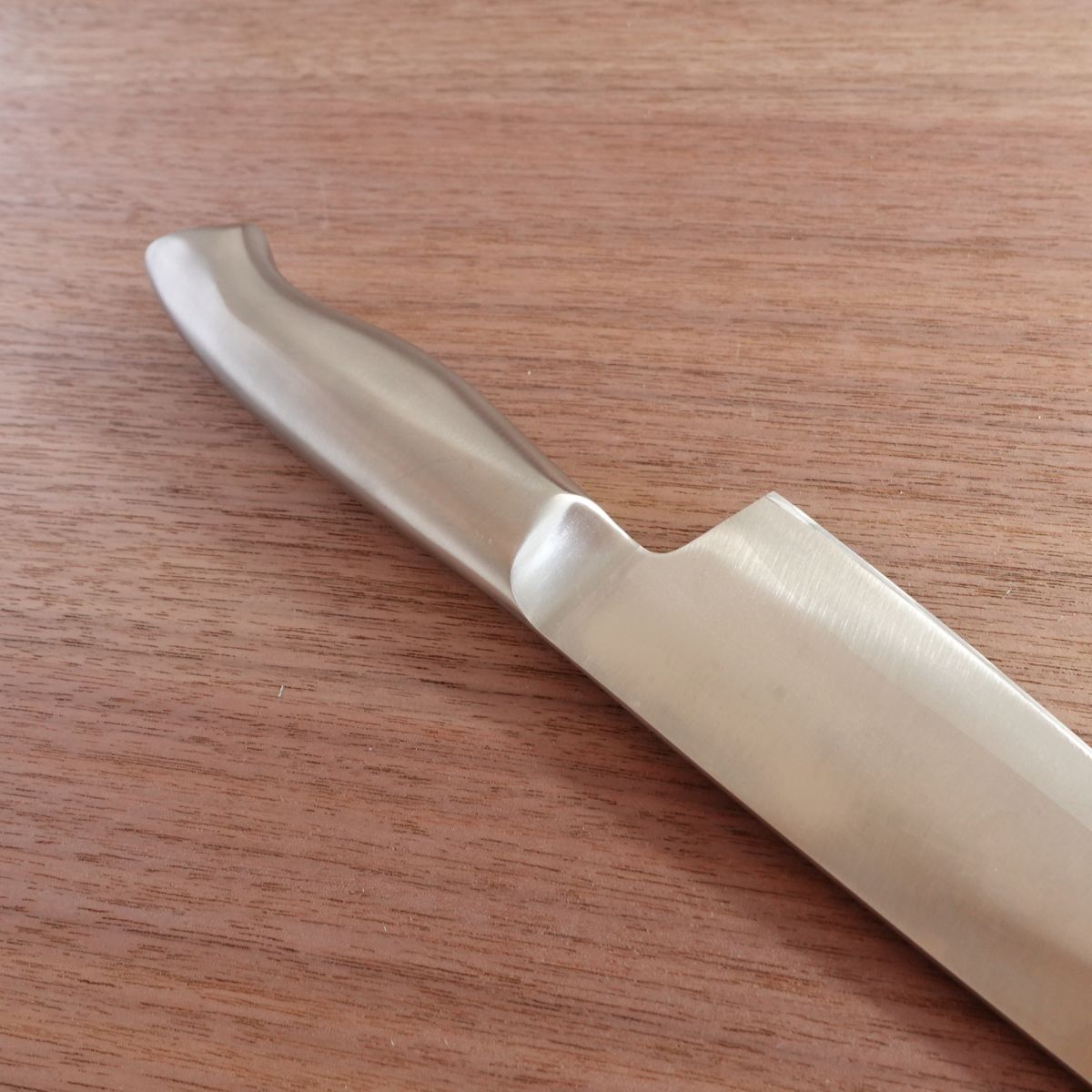 Prosper Santoku Knife, Sharpened, All Stainless Steel, All-Purpose Knife, 165mm