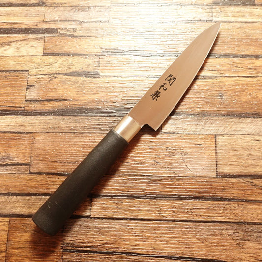 Seki Kazukane Petty Knife, Sharpened, Stainless, Decorative Cutting, 120mm