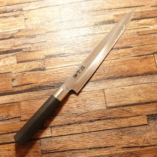 Seki Kazukane Yanagiba Knife, Sharpened, Stainless, Thin Blade, Sashimi Knife, 215mm