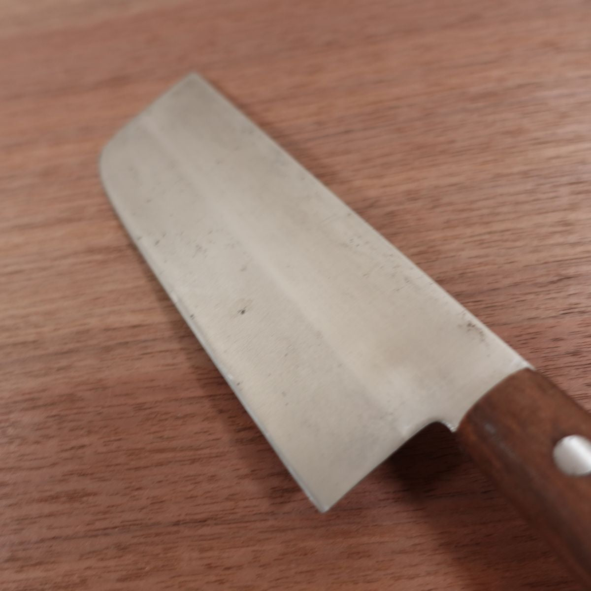KAI Nakiri Knife, Sharpened, Stainless Steel, GINSO, Sticker Attached, 140mm
