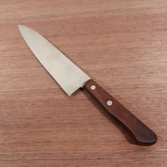 TOHO Gyuto Knife, Sharpened, Suehiro, All-Purpose Knife, Stainless Steel, TV Cooking Knife, 180mm