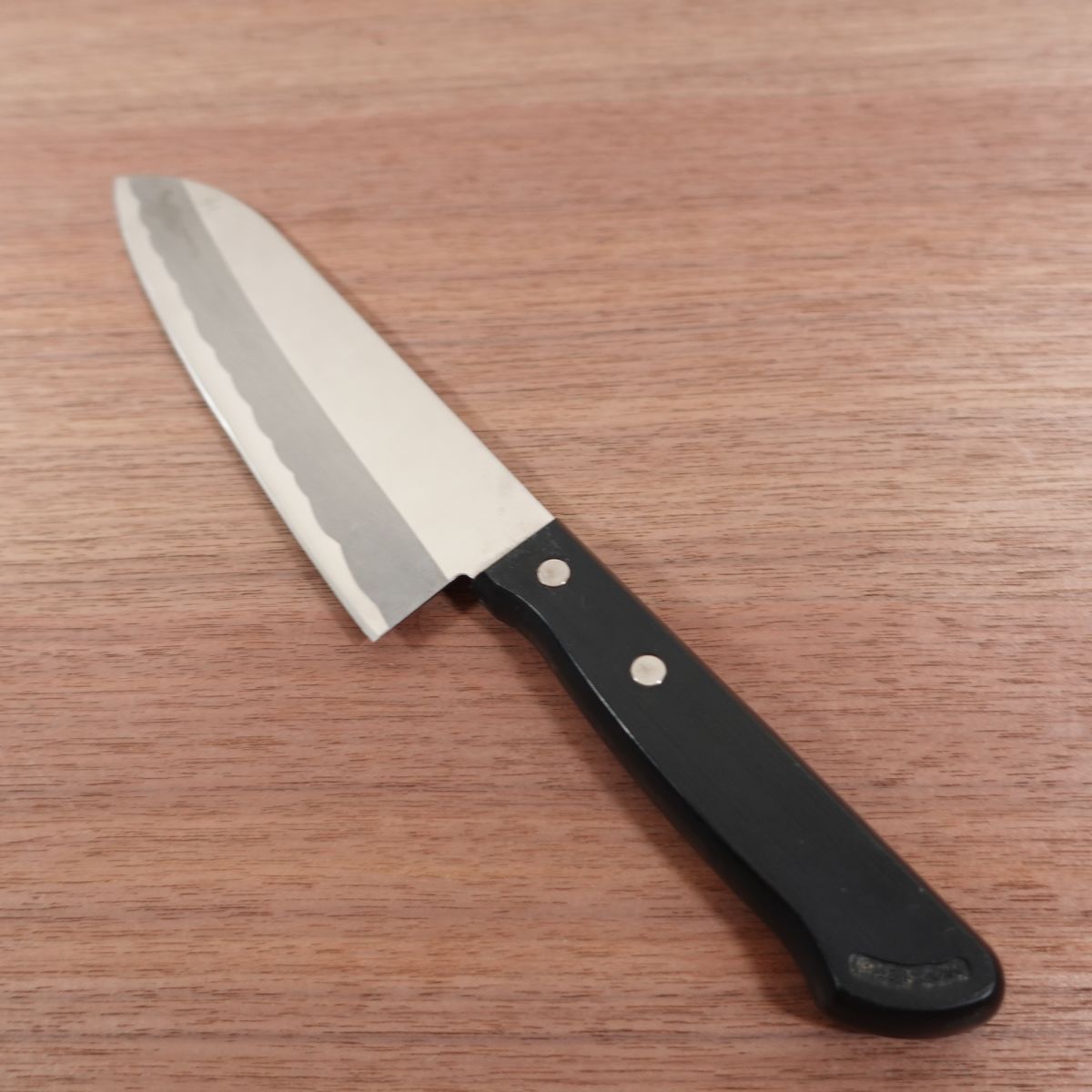 Eiko Santoku Knife, Sharpened, Stainless Steel, All-Purpose Knife, Lightly Used Stored Item, 170mm