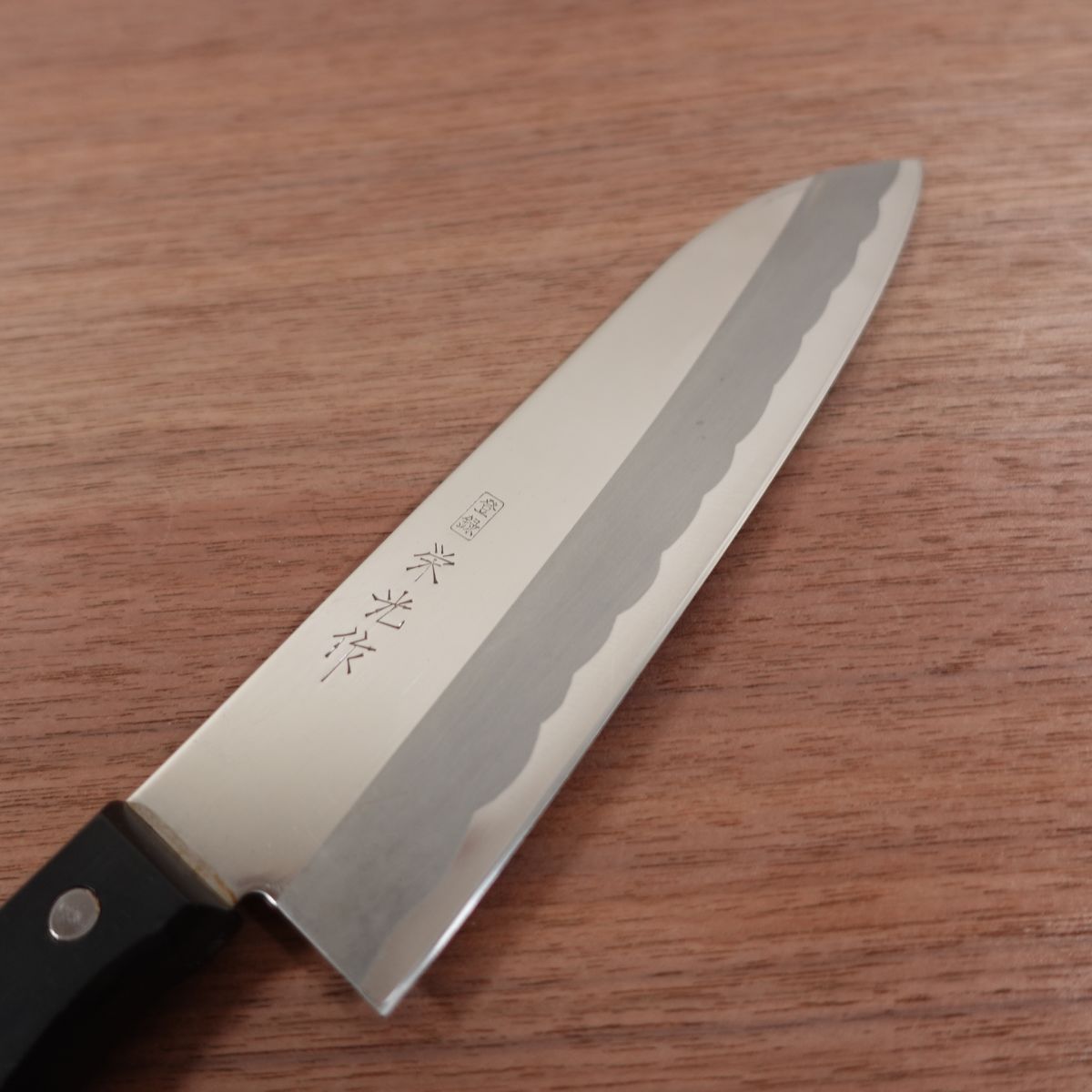Eiko Santoku Knife, Sharpened, Stainless Steel, All-Purpose Knife, Lightly Used Stored Item, 170mm
