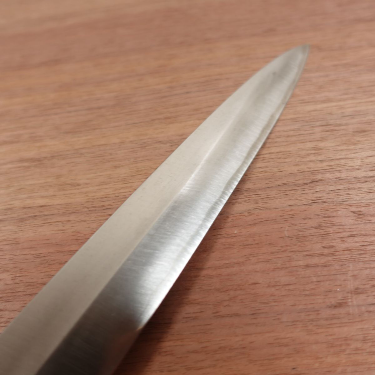 Aritsugu Yanagiba Messer, geschliffen, blauer Stahl, Wasserbüffelgriff, Sashimi Messer, Betsuuchi, 330mm