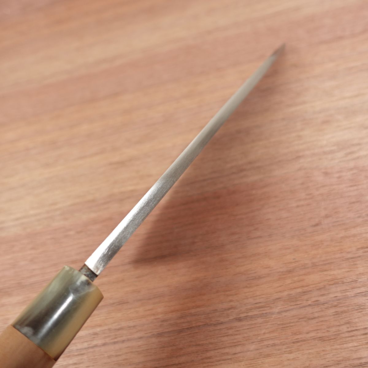 Aritsugu Großes Deba-Messer, geschärft, Oroshi-Messer, weißer Wasserbüffelgriff, Machi, Spezial, 240mm