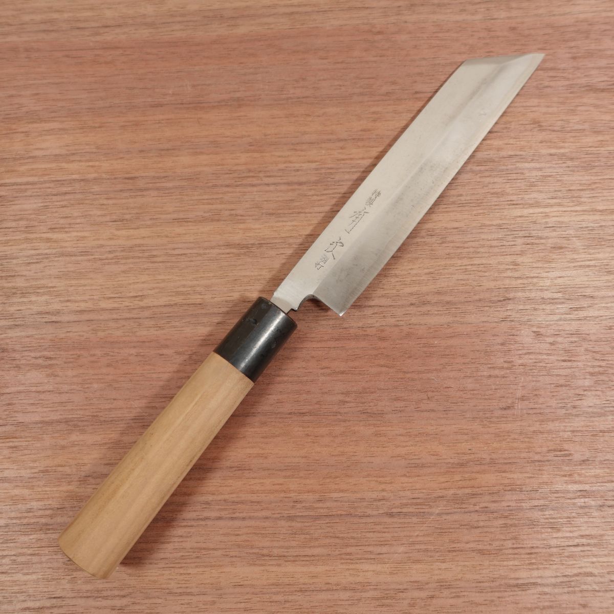 Aritsugu Mukimono-Messer, geschärft, Aogami-Stahl, Wasserbüffelhorngriff, Kenmuki-Messer, Betsuuchi, 180mm
