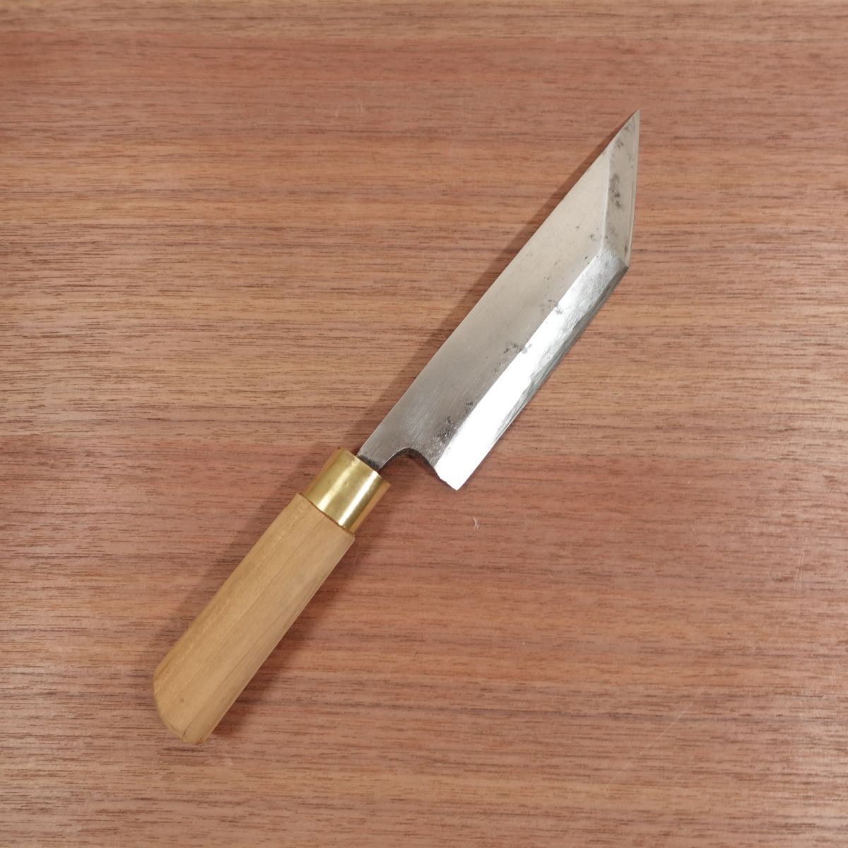 Masataka Unagisaki Messer, Aalmesser, Kohlenstoffstahl, 155mm