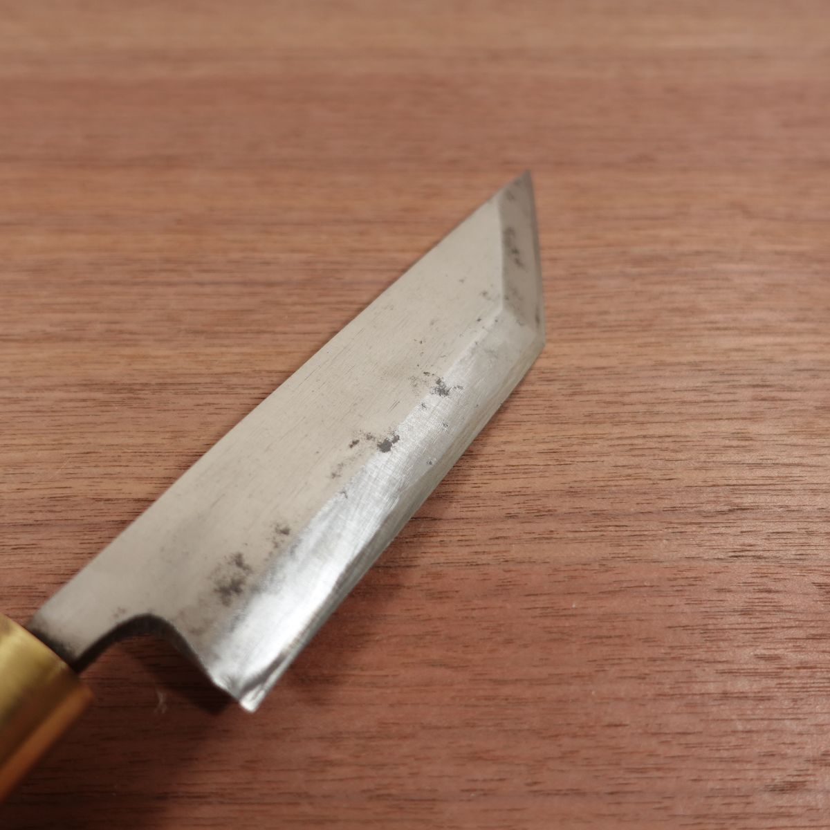Masataka Unagisaki Messer, Aalmesser, Kohlenstoffstahl, 155mm