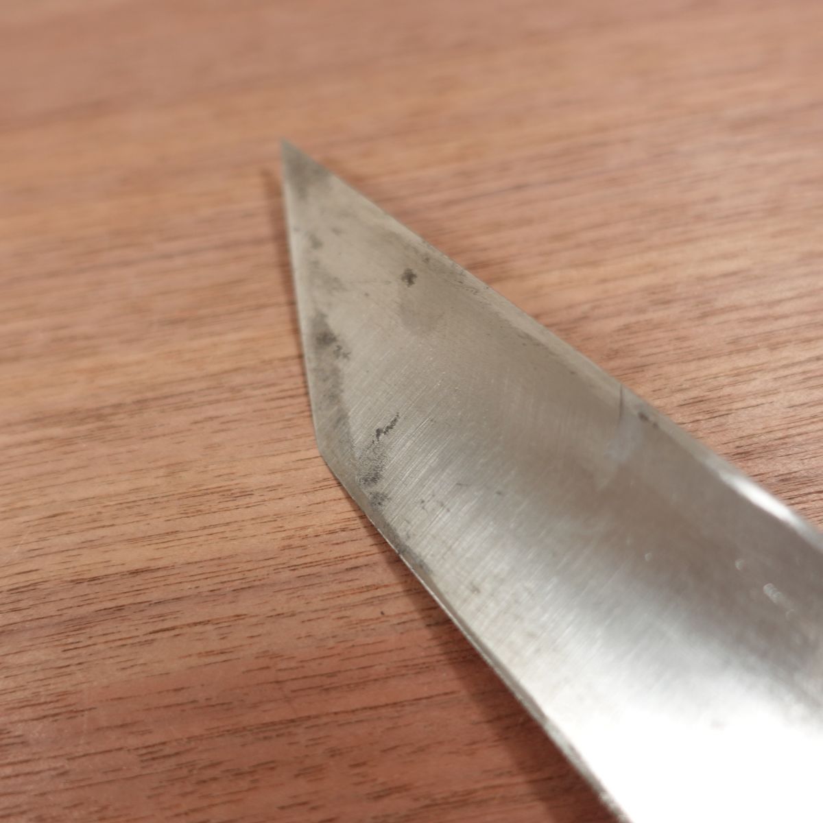 Masataka Unagisaki Messer, Aalmesser, Kohlenstoffstahl, 155mm