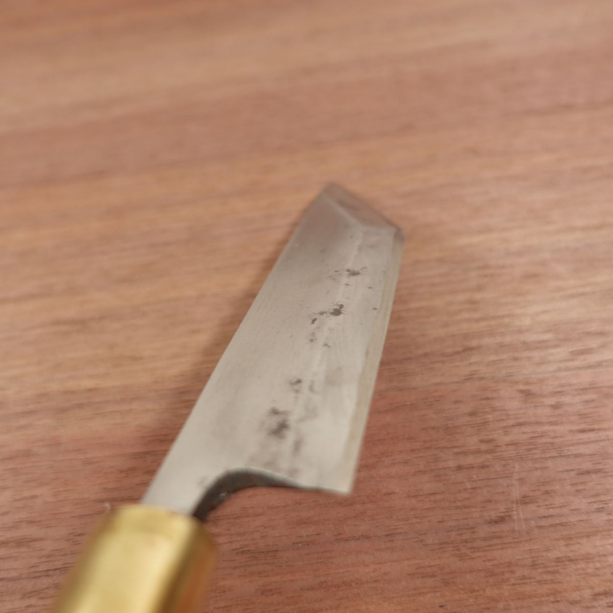 Masataka Unagisaki Messer, Aalmesser, Kohlenstoffstahl, 155mm
