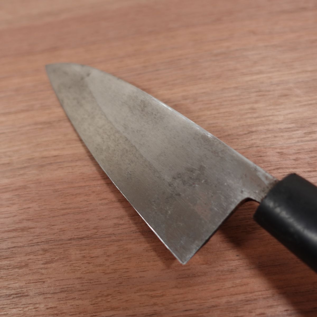 Kanehisa Deba Knife, Sharpened, Large Size, Carbon Steel, Single Bevel, 180mm
