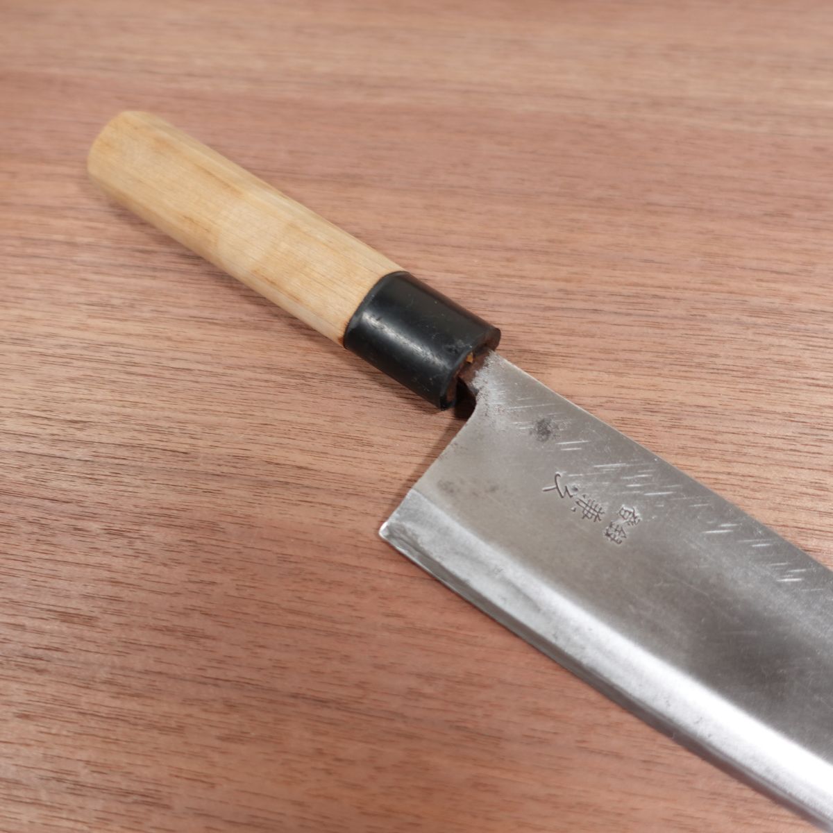Kanehisa Deba Knife, Sharpened, Large Size, Carbon Steel, Single Bevel, 180mm