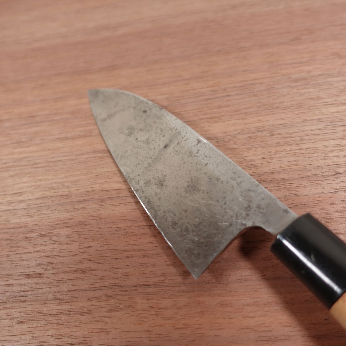 Hikari Nobumasa Deba Knife, Sharpened, Carbon Steel, Single Bevel, 155mm
