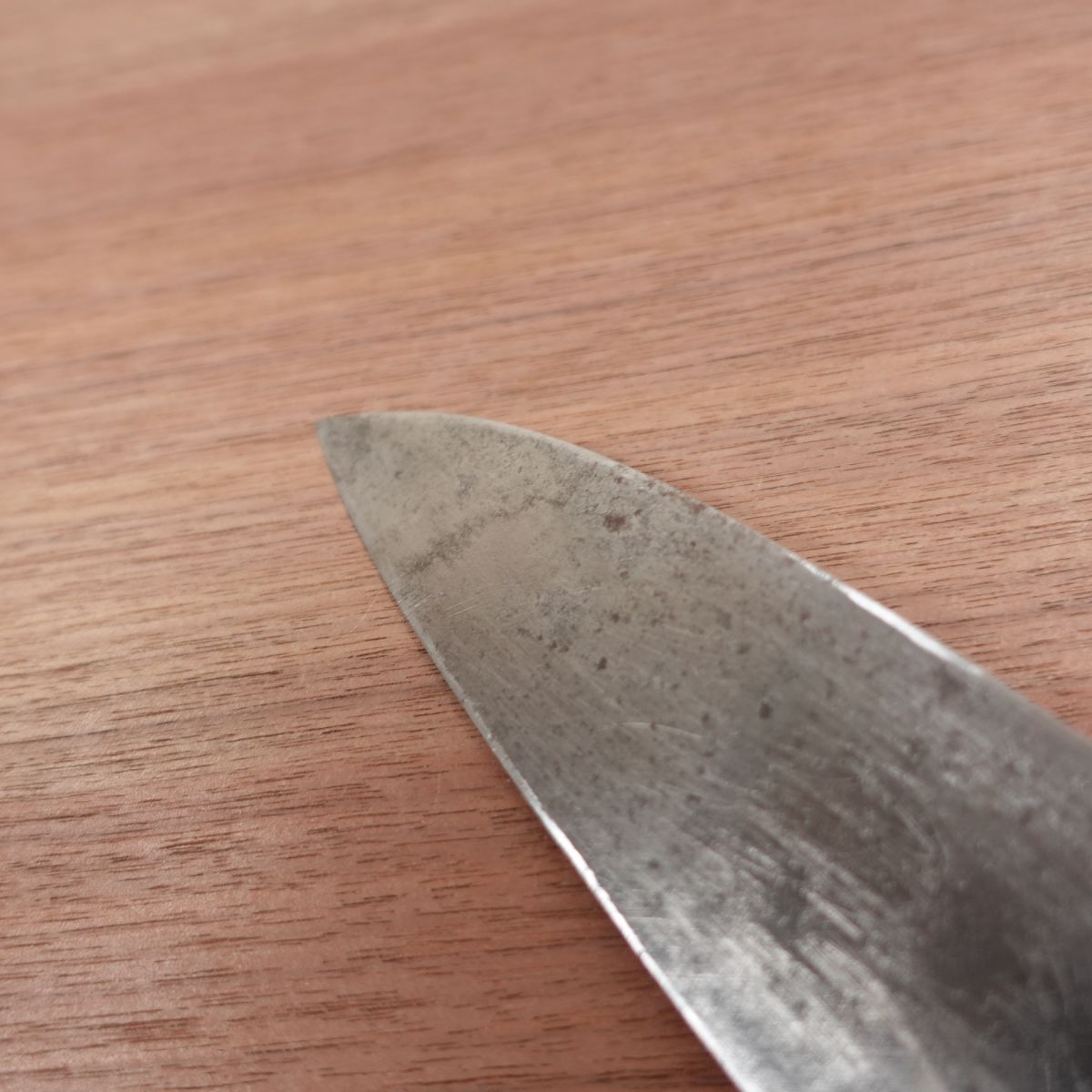 Hikari Nobumasa Deba Knife, Sharpened, Carbon Steel, Single Bevel, 155mm