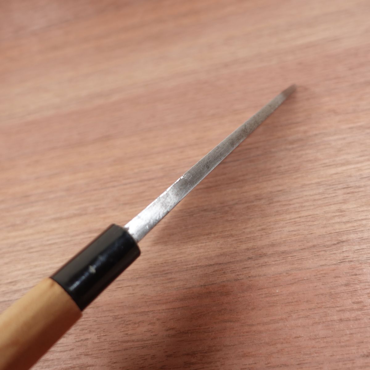 Hikari Nobumasa Deba Knife, Sharpened, Carbon Steel, Single Bevel, 155mm