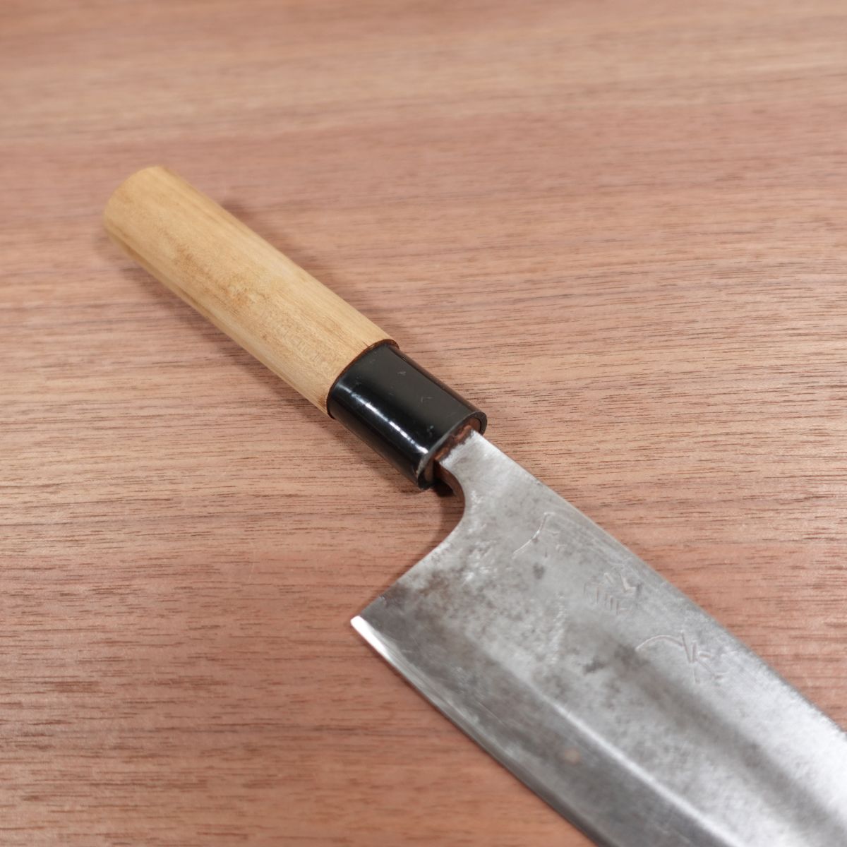 Hikari Nobumasa Deba Knife, Sharpened, Carbon Steel, Single Bevel, 155mm