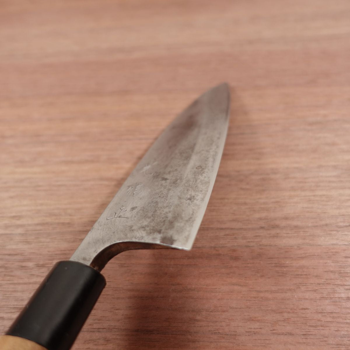 Hikari Nobumasa Deba Knife, Sharpened, Carbon Steel, Single Bevel, 155mm