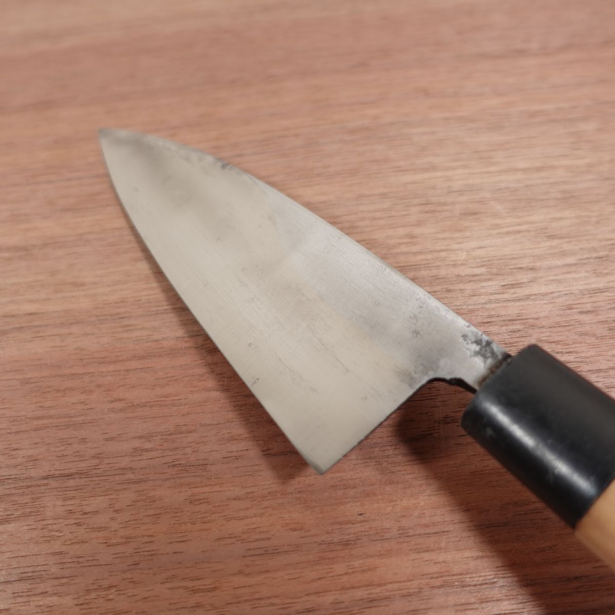 Kanehisa Deba Knife, Sharpened, Carbon Steel, Single Bevel, 165mm