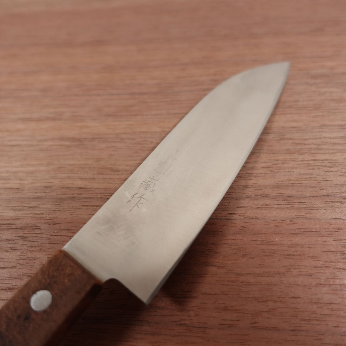 Senzo Ko-Santoku Knife, Sharpened, Stainless Steel, All-Purpose Knife, 140mm