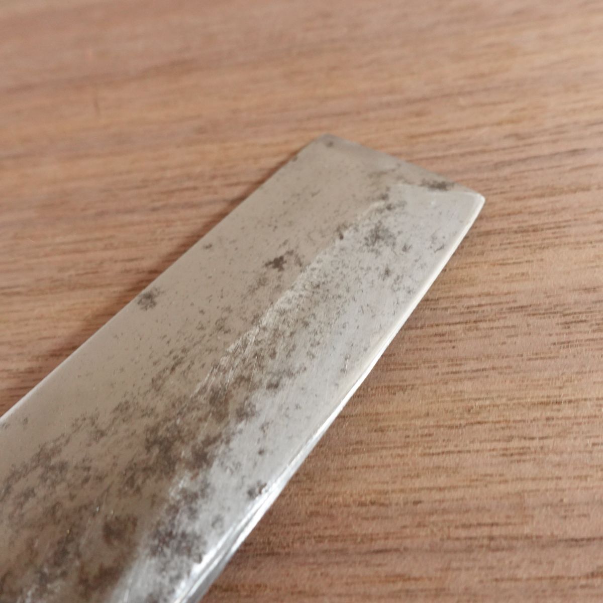 Sakai Masashige Usuba Knife, Sharpened, Water Buffalo Handle, Premium, Single Bevel, Carbon Steel, 180mm