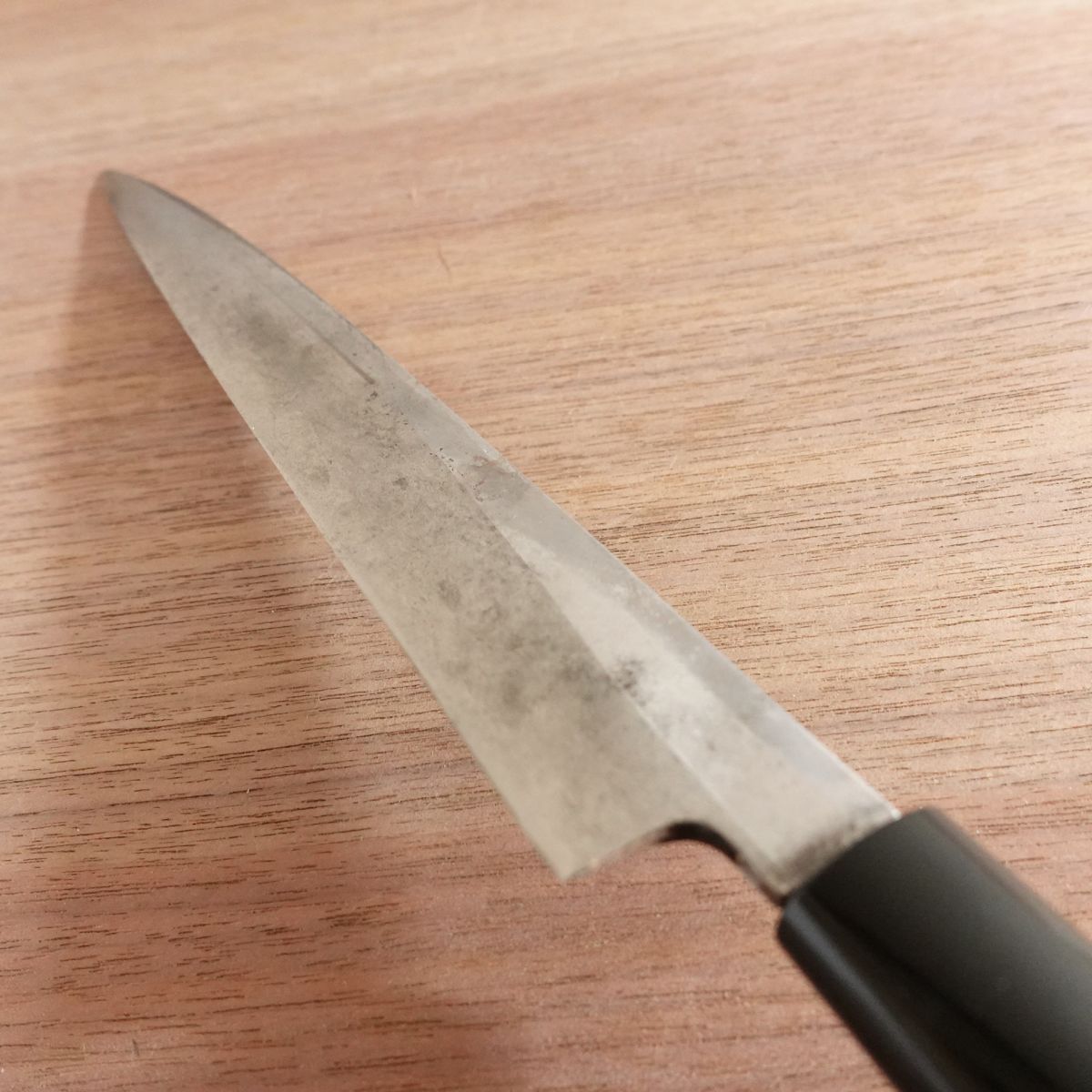 Sakai Kazuhiko Yanagiba Knife, Sharpened, Sashimi Knife, Carbon Steel, Handle Like New, 210mm