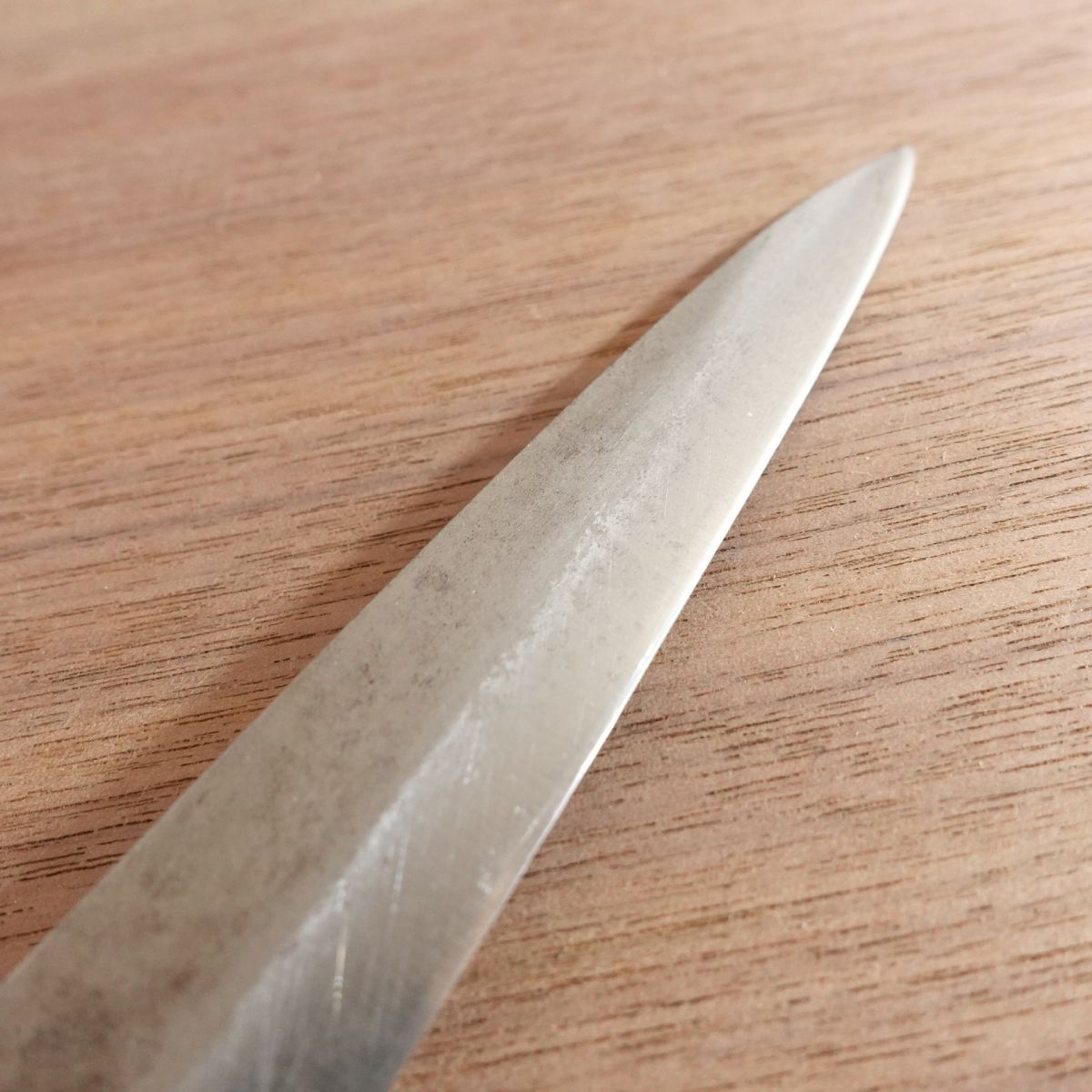 Sakai Kazuhiko Yanagiba Knife, Sharpened, Sashimi Knife, Carbon Steel, Handle Like New, 210mm