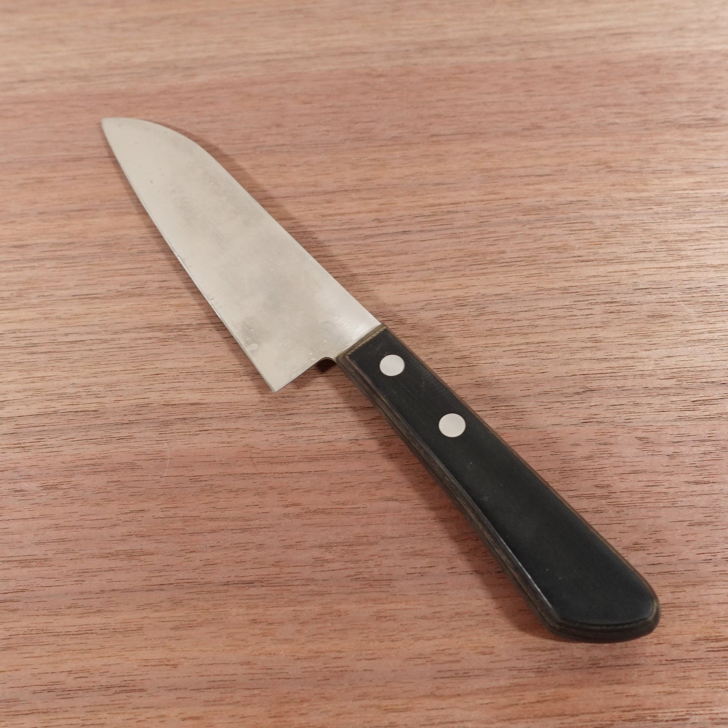 TOHO Ko-Santoku Knife, Sharpened, Stainless Steel, All-Purpose Knife, Wide Petty, JOY GOURMET, 140mm