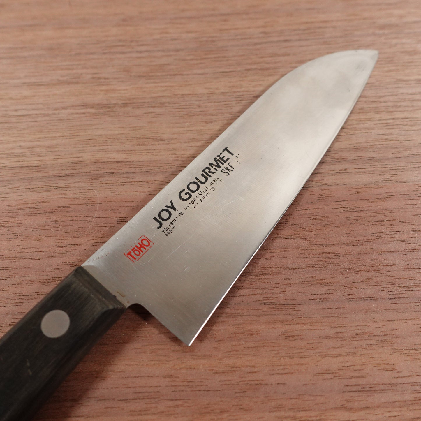 TOHO Ko-Santoku Knife, Sharpened, Stainless Steel, All-Purpose Knife, Wide Petty, JOY GOURMET, 140mm