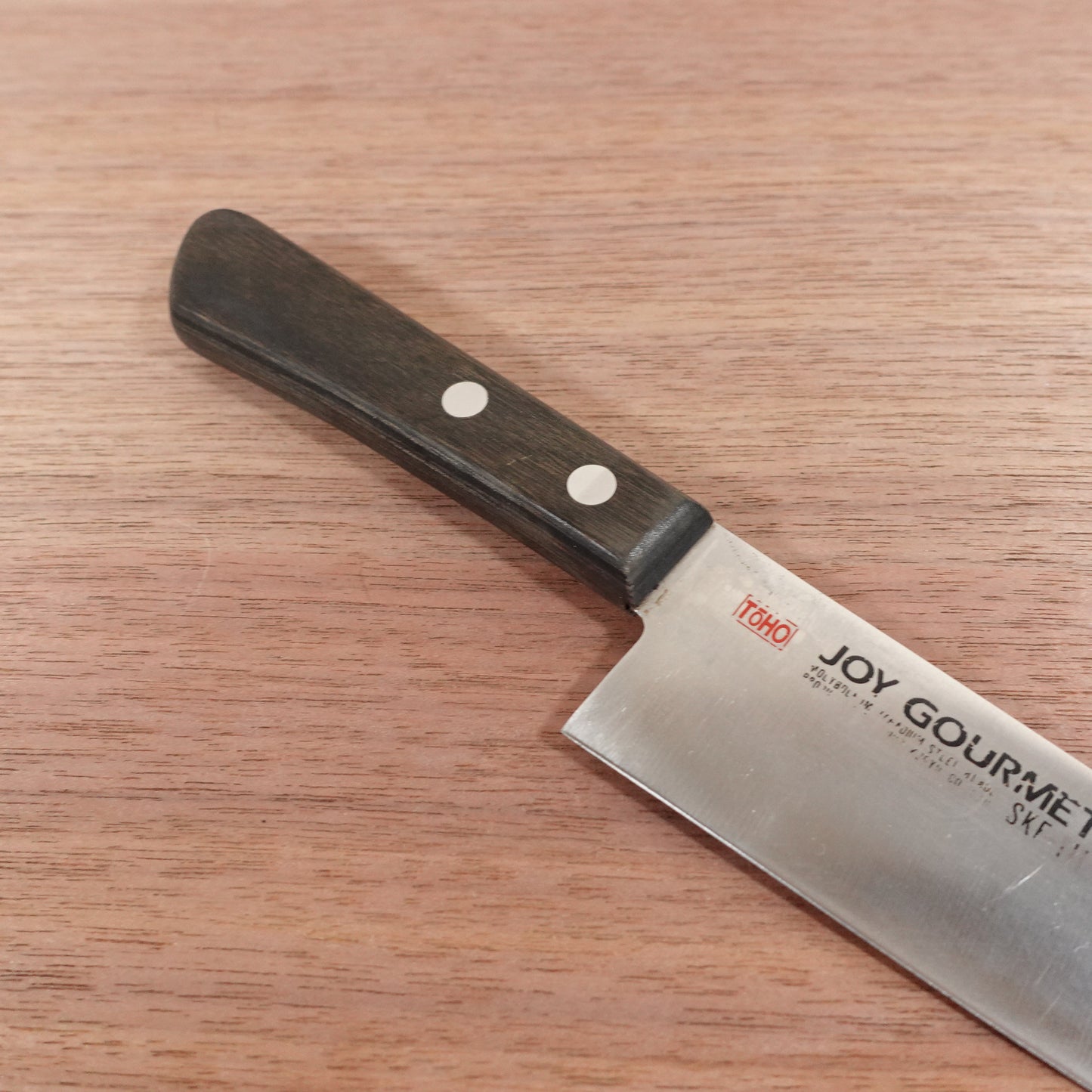 TOHO Ko-Santoku Knife, Sharpened, Stainless Steel, All-Purpose Knife, Wide Petty, JOY GOURMET, 140mm