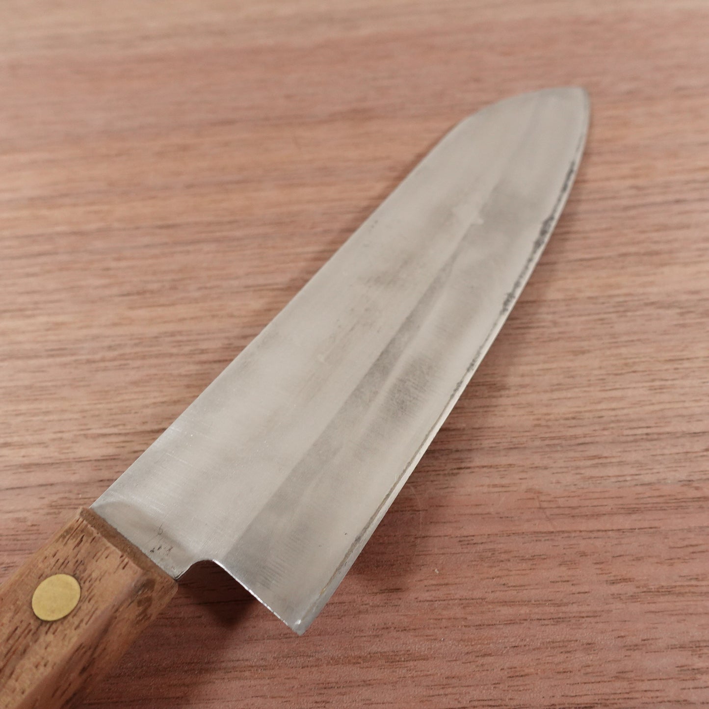Shibamasa Santoku Knife, Sharpened, Laminated Steel, All-Purpose Knife, Thin Blade, 165mm